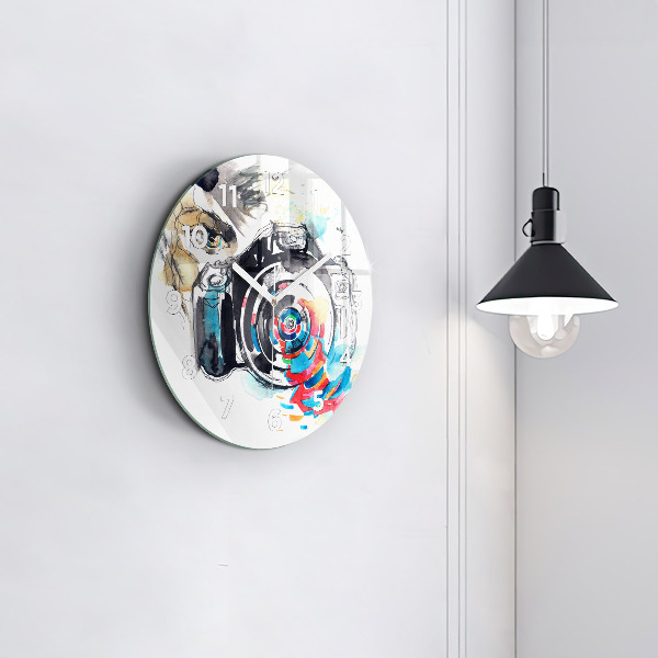 Orologio rotondo Fotografa donna