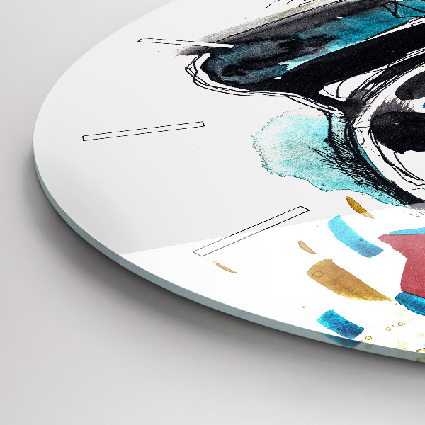 Orologio rotondo Fotografa donna