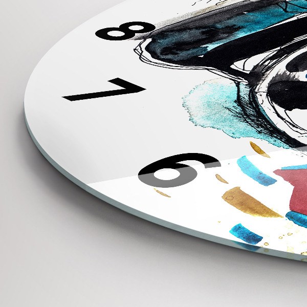 Orologio rotondo Fotografa donna