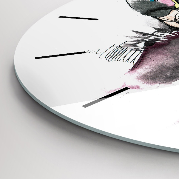 Orologio rotondo Estratto di alce