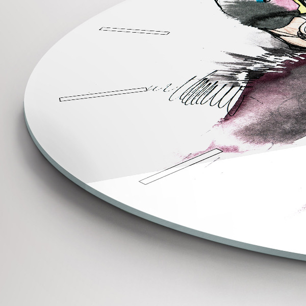 Orologio rotondo Estratto di alce