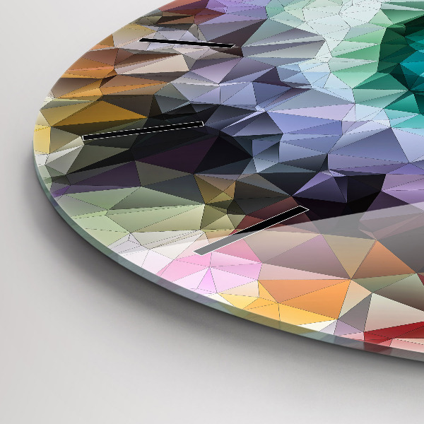 Orologio rotondo Occhio umano colorato