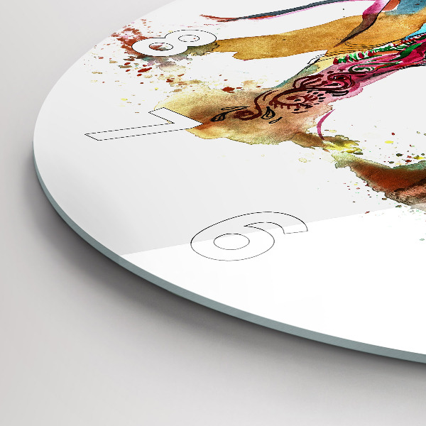 Orologio rotondo Cultura indiana