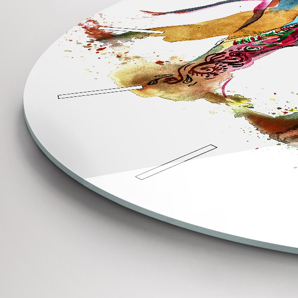 Orologio rotondo Cultura indiana