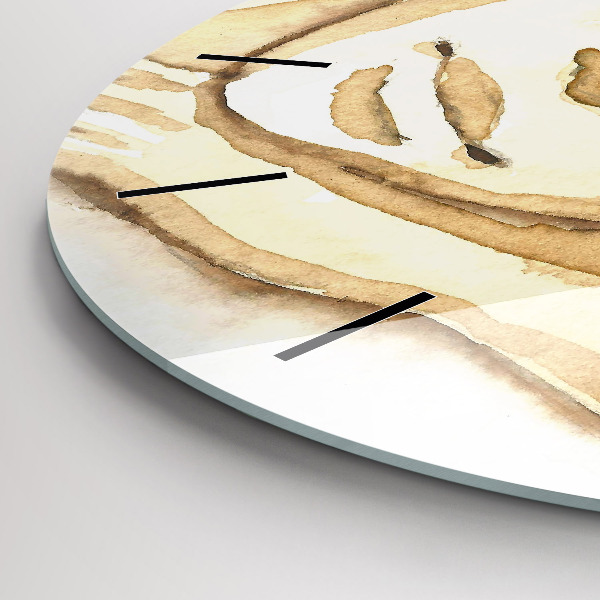 Orologio rotondo Ritratto di una donna