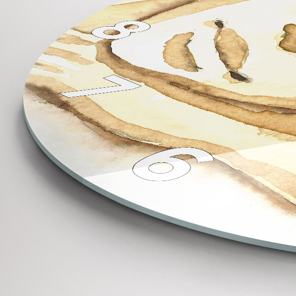 Orologio rotondo Ritratto di una donna