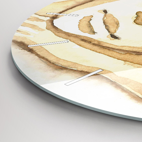 Orologio rotondo Ritratto di una donna