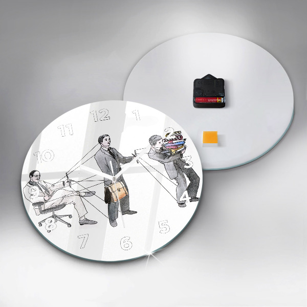 Orologio rotondo Persone burattinaie
