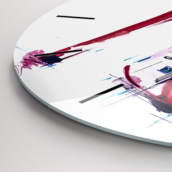 Orologio rotondo Tacco rosso