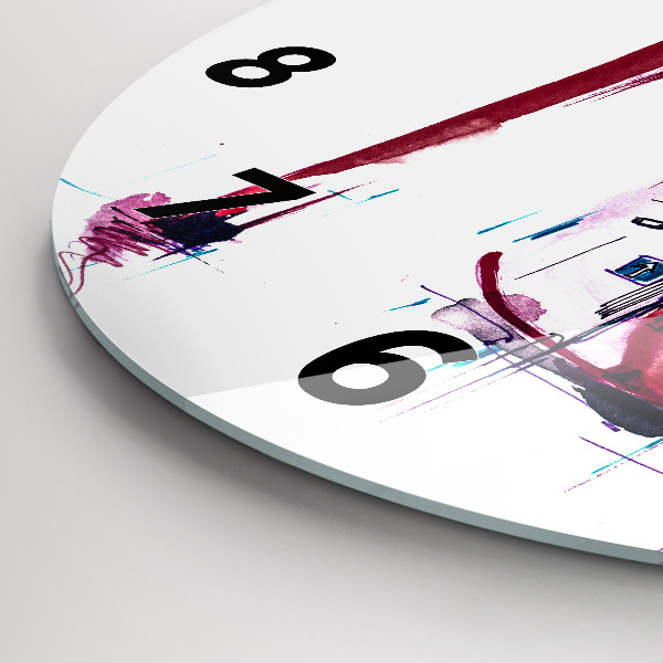 Orologio rotondo Tacco rosso