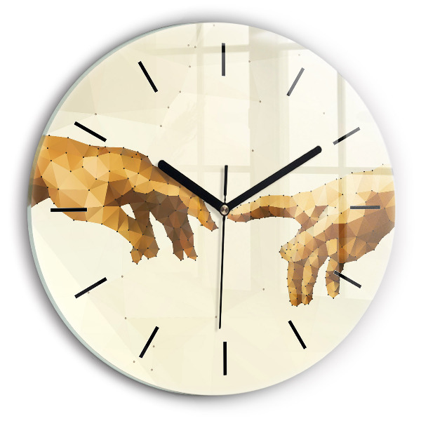 Orologio rotondo Creazione di Adamo