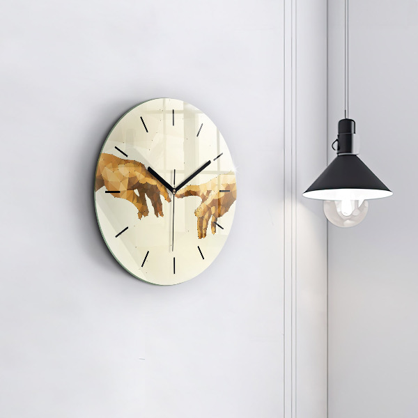 Orologio rotondo Creazione di Adamo