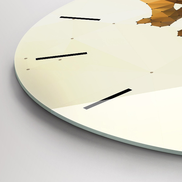 Orologio rotondo Creazione di Adamo