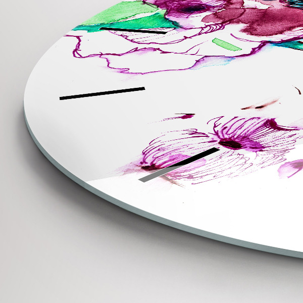 Orologio rotondo Donna con gli occhiali