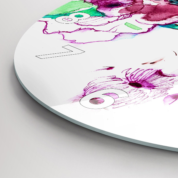 Orologio rotondo Donna con gli occhiali