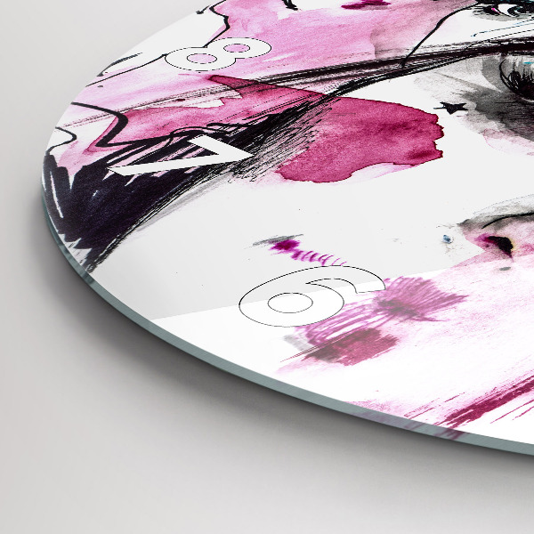 Orologio rotondo I tanti volti dell'astrazione