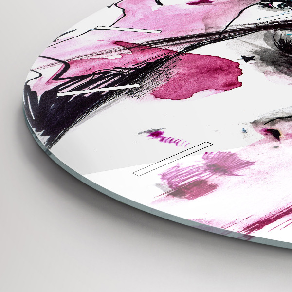 Orologio rotondo I tanti volti dell'astrazione