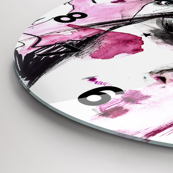 Orologio rotondo I tanti volti dell'astrazione