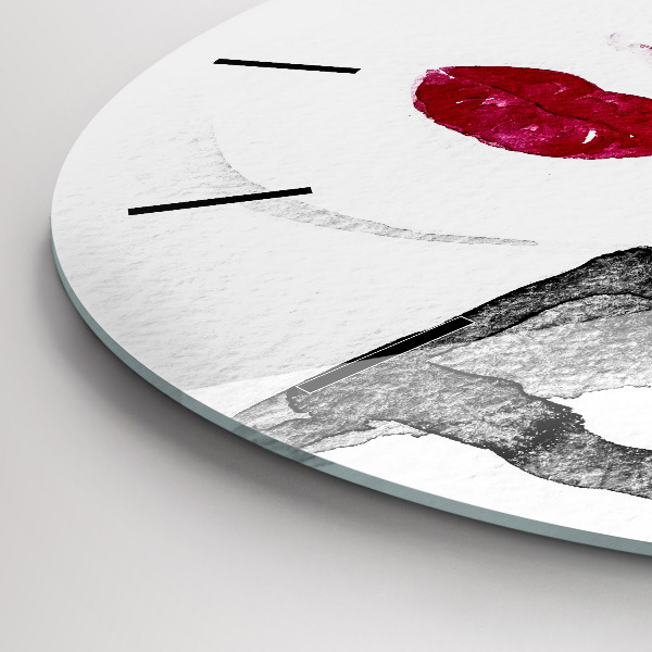 Orologio rotondo Ritratto di una donna