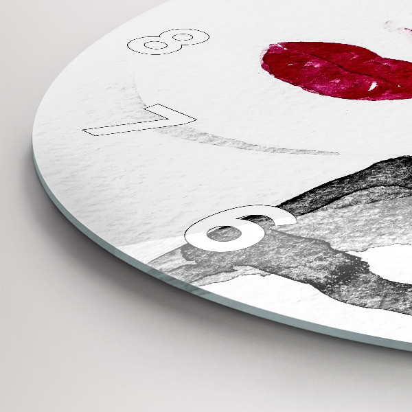 Orologio rotondo Ritratto di una donna