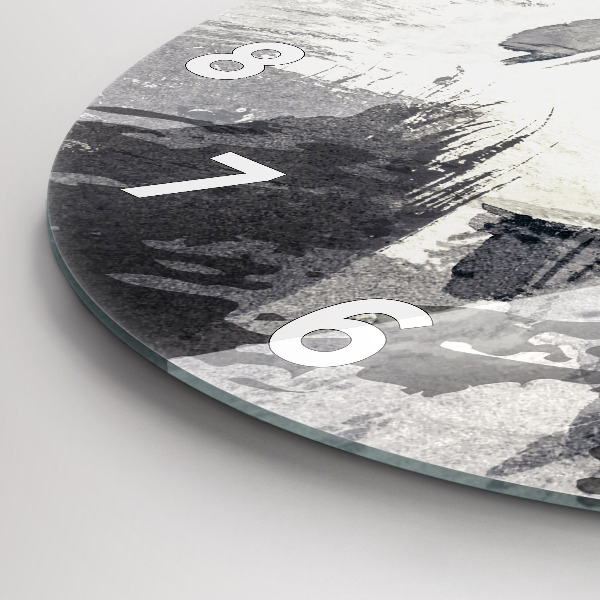 Orologio rotondo Donna - acquerelli