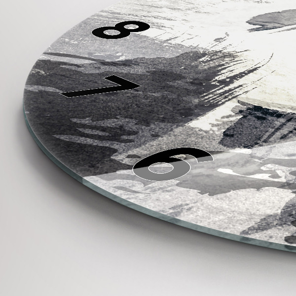 Orologio rotondo Donna - acquerelli