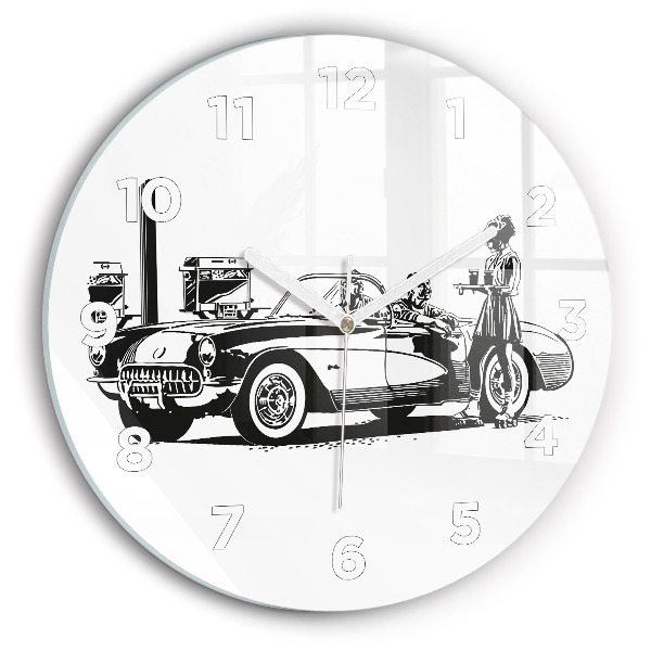 Orologio rotondo Illustrazione retrò