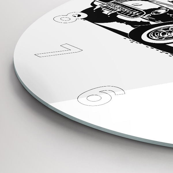 Orologio rotondo Illustrazione retrò