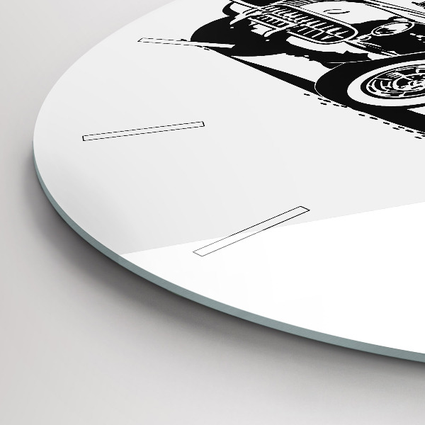 Orologio rotondo Illustrazione retrò