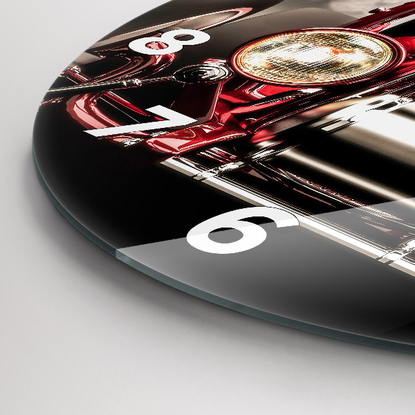 Orologio rotondo Vecchia auto d'epoca