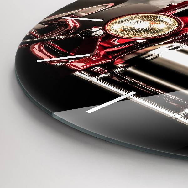 Orologio rotondo Vecchia auto d'epoca