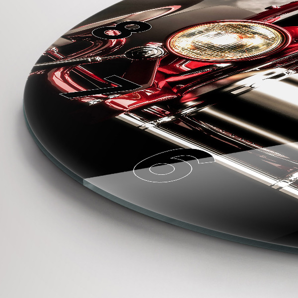 Orologio rotondo Vecchia auto d'epoca