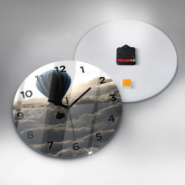 Orologio rotondo Palloncino nel cielo