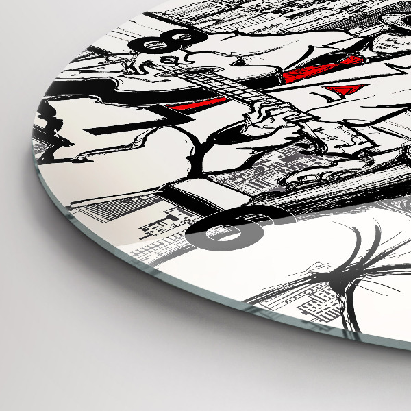 Orologio rotondo Jazz a New York