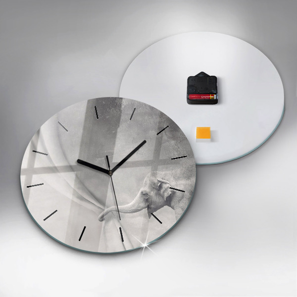Orologio rotondo Elefante