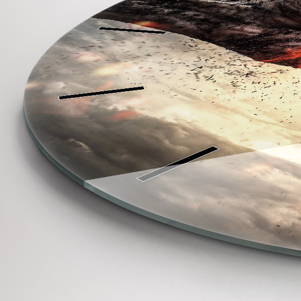 Orologio rotondo Pugni Forza Potenza