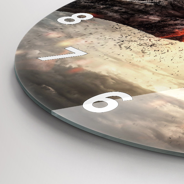 Orologio rotondo Pugni Forza Potenza