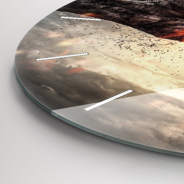 Orologio rotondo Pugni Forza Potenza