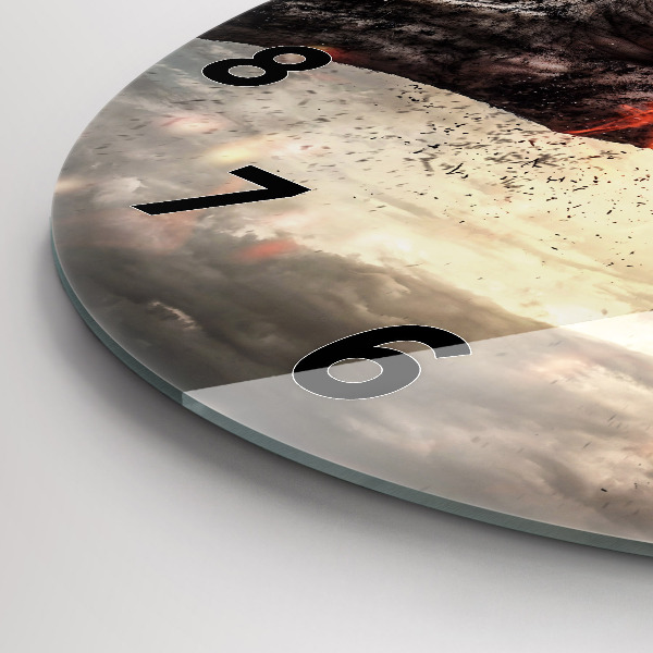 Orologio rotondo Pugni Forza Potenza