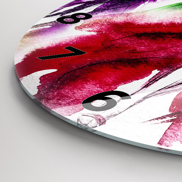 Orologio rotondo Donne in abiti colorati