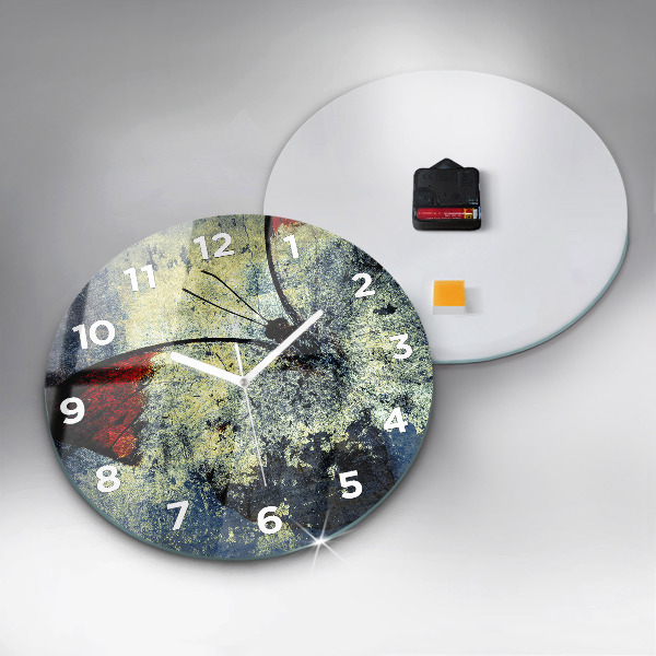 Orologio rotondo Stile vintage farfalla