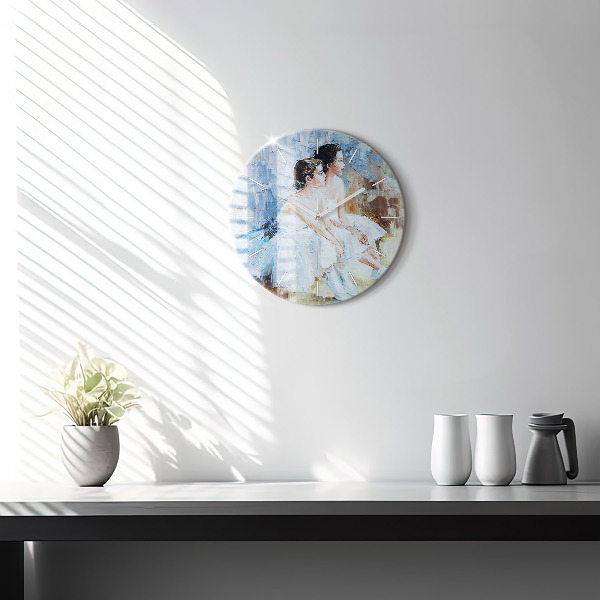 Orologio rotondo Giovani ballerine