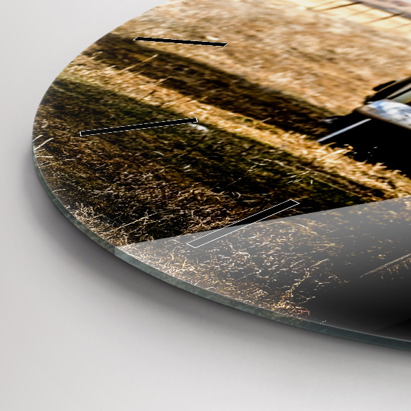 Orologio rotondo Vecchie auto