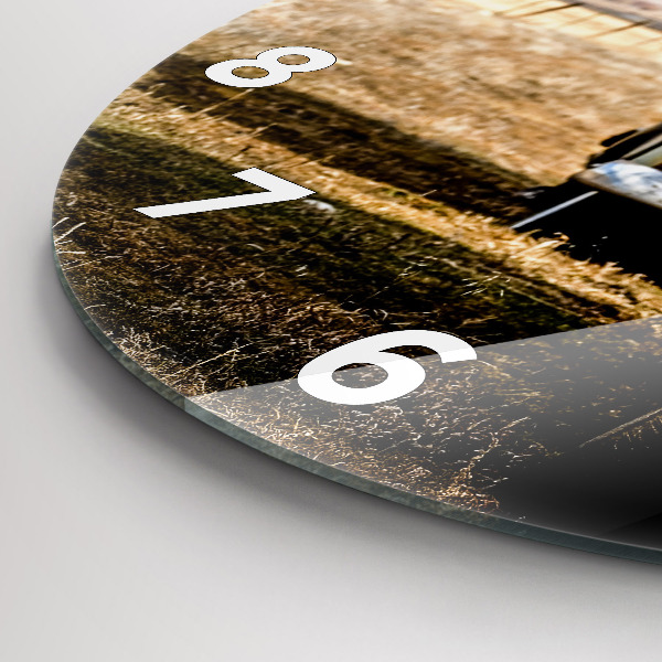 Orologio rotondo Vecchie auto