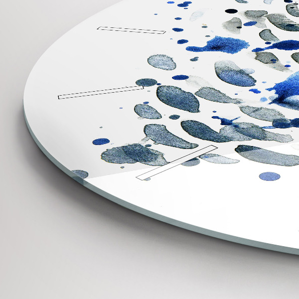 Orologio rotondo Sguardo gufo