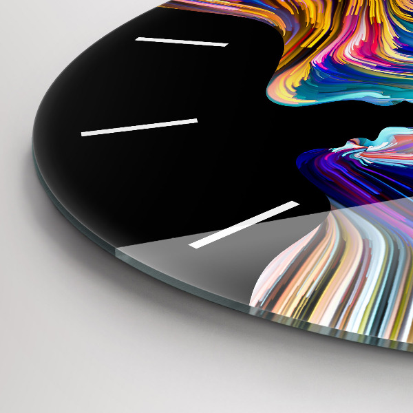Orologio rotondo Arte emozionale