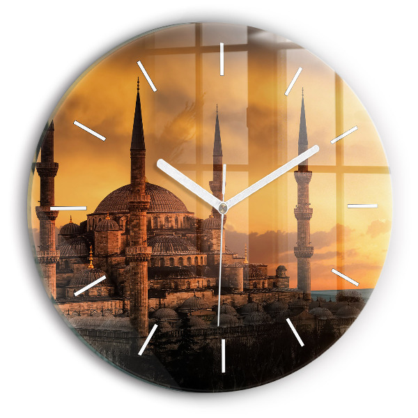 Orologio rotondo Moschea di Istanbul