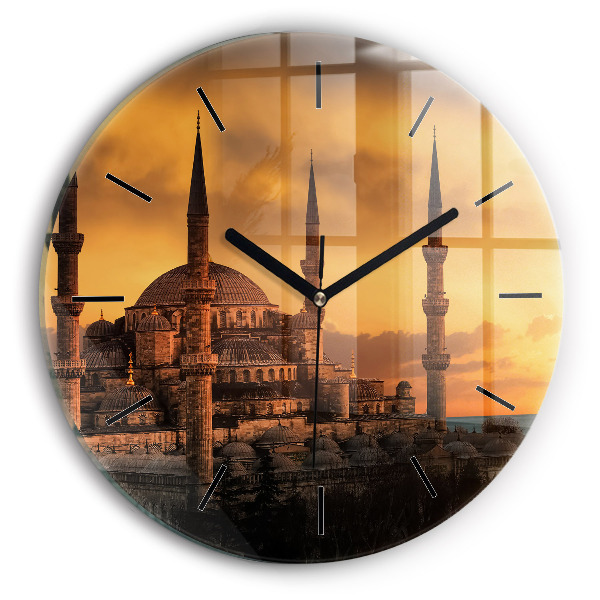 Orologio rotondo Moschea di Istanbul