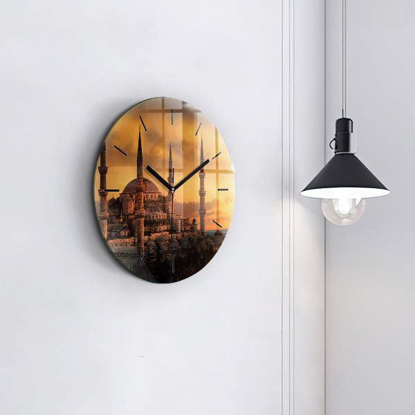 Orologio rotondo Moschea di Istanbul