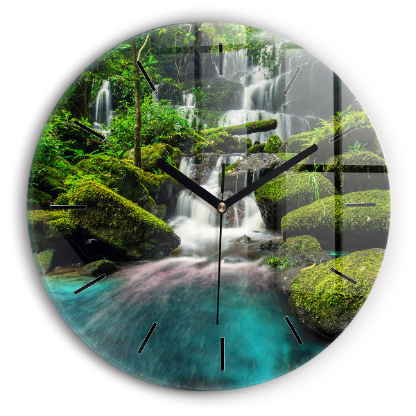 Orologio rotondo Cascata Thailandia